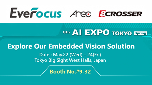 EverFocus participated in Tokyo AI EXPO from May 22th to 24th.