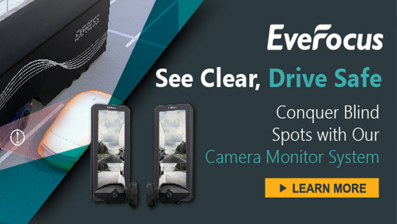 EverFocus 揭示了突破性的攝影機監視系統，以增強車輛安全性