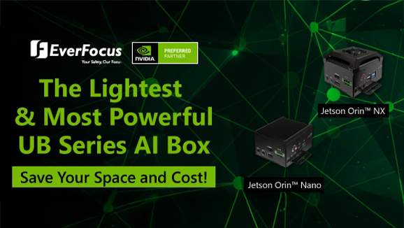 EverFocus Launches New Generation Ultra-Board Series Powered by NVIDIA Jetson Orin System on Modules