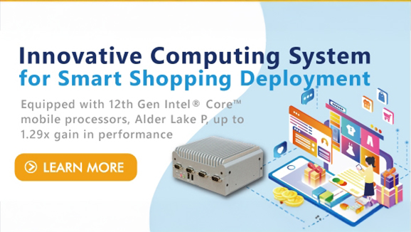 EverFocus 發布第 12 代 Intel® Core™ 邊緣系統，用於 AIoT 購物解決方案：eIVP-ADP-AI-D0000